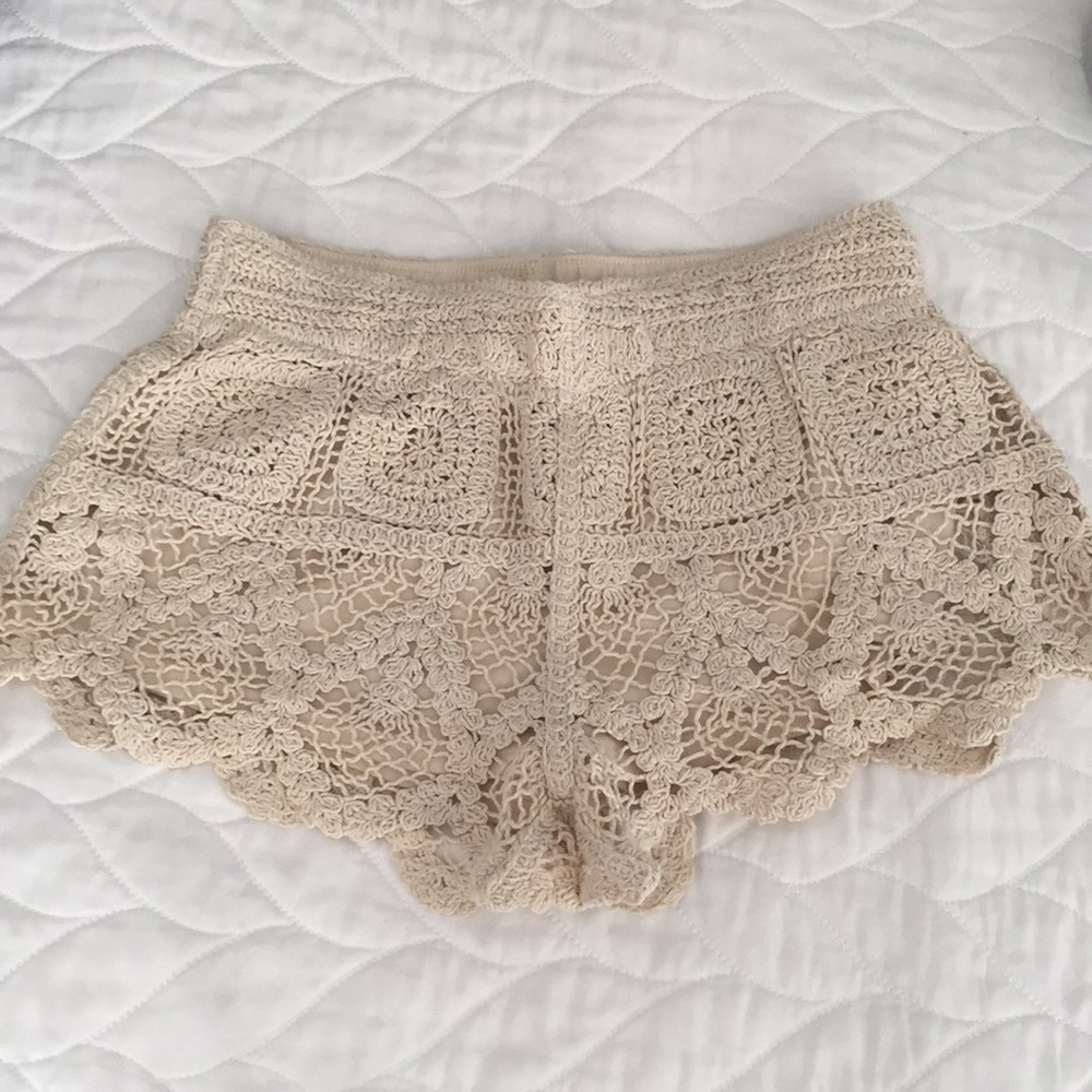 Crocheted Shorts